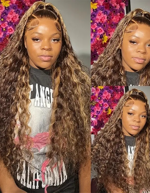 Load image into Gallery viewer, Afro Long Curly Wound Tube Wig
