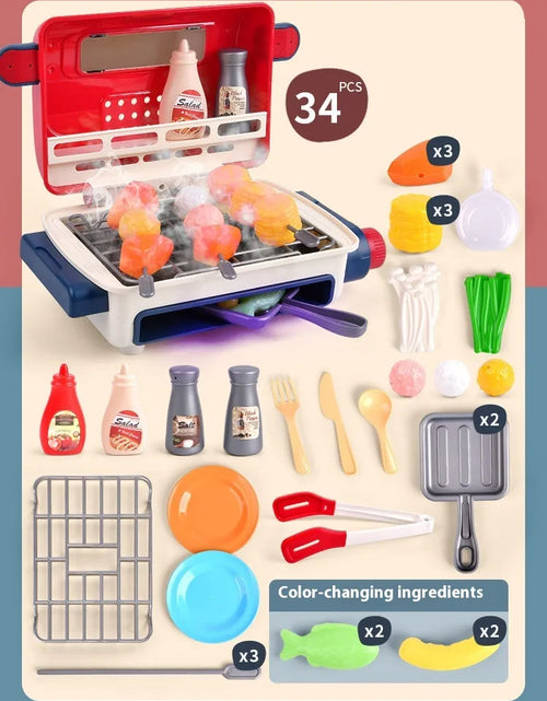 Load image into Gallery viewer, Color-Changing Play Kitchen Toy with Music
