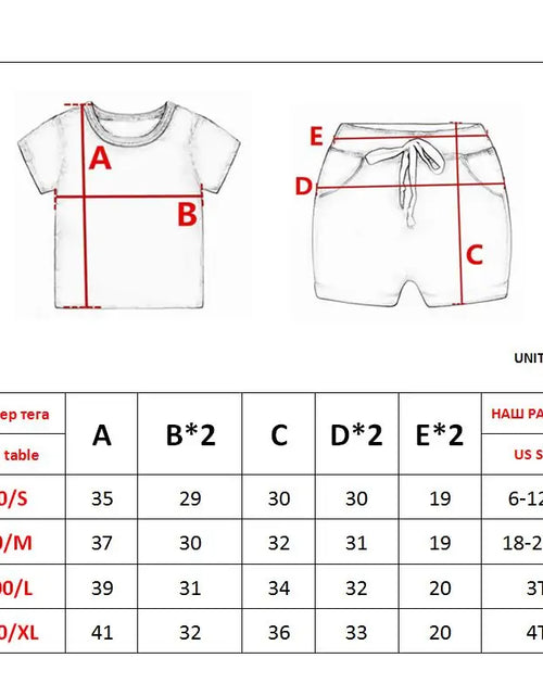 Load image into Gallery viewer, 2021 Cartoon Dinosaur Print Toddler Boy Summer Set: Shirt + Pants
