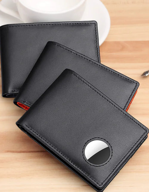 Load image into Gallery viewer, Men&#39;s Leather Tracker Wallet
