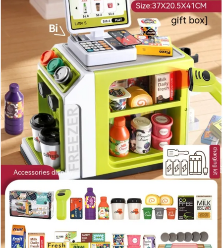 Kids’ Vending Machine & Cash Register Play Set