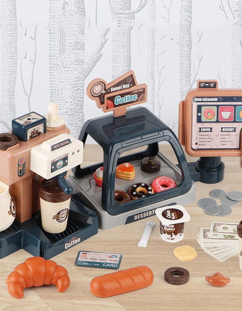 Load image into Gallery viewer, Kids Coffee &amp; Candy Machine Toy with Lights &amp; Sound

