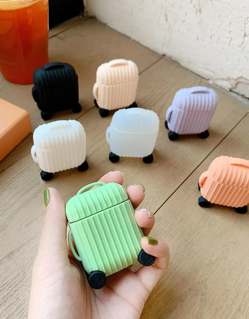 Load image into Gallery viewer, Kawaii Suitcase Airpod Cases
