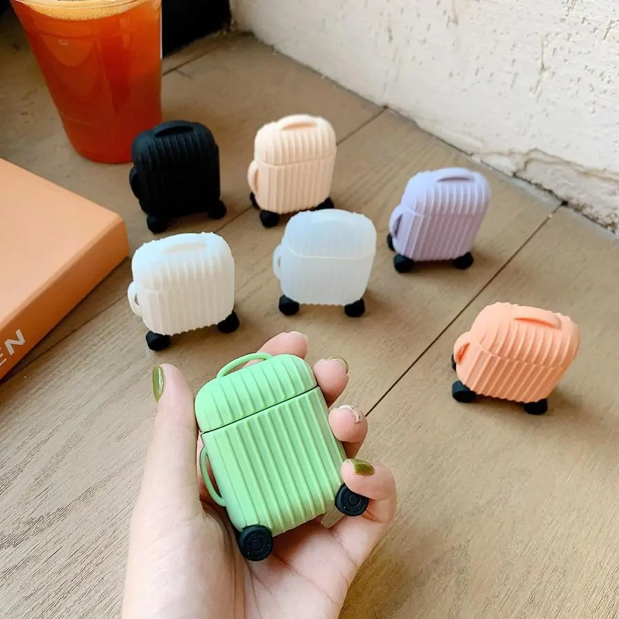 Kawaii Suitcase Airpod Cases