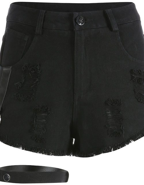 Load image into Gallery viewer, High Waist Ripped Denim Shorts for Women Summer

