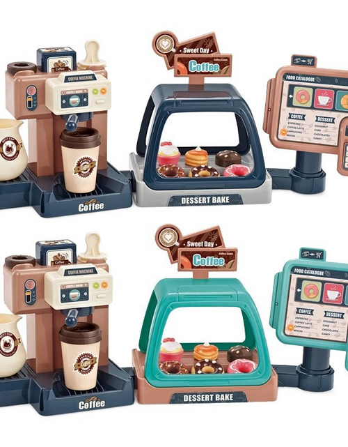Load image into Gallery viewer, Kids Coffee &amp; Candy Machine Toy with Lights &amp; Sound

