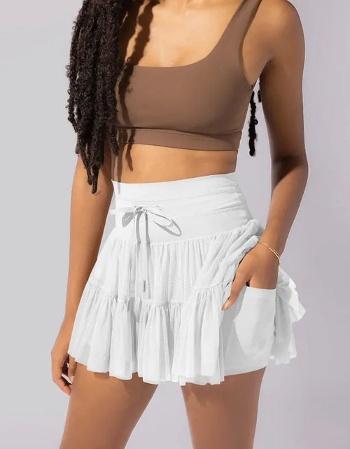 Load image into Gallery viewer, High Waist Lace Skorts
