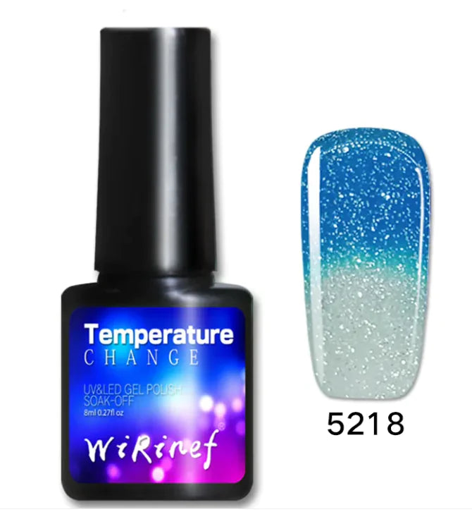 Gradient nail glue