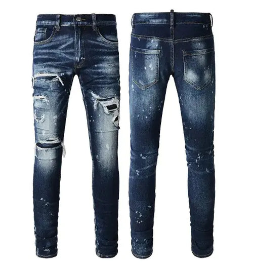 Load image into Gallery viewer, Trendamiri Ripped Jeans
