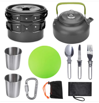 Load image into Gallery viewer, Outdoor Camping Cookware Set
