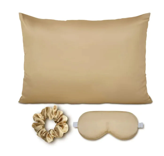 Elegant Silk-Effect Pillowcase