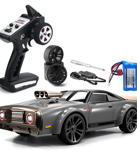 High Speed RC Car Vehicles Muscle Car IPX4 Waterproof Gift Toys RTR for Kids
