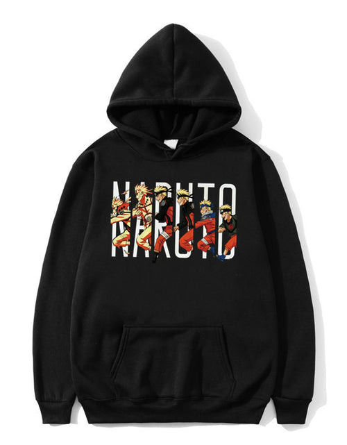 Load image into Gallery viewer, Printed Autumn Winter Hoodie - Naruto Uchiha Design
