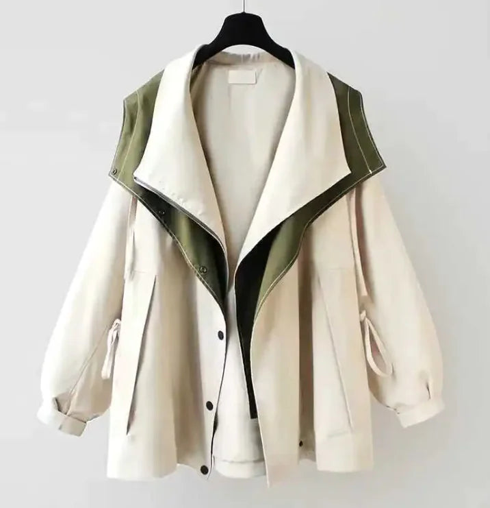 Women's Fashion Casual Trench Coat