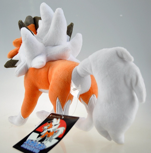 Load image into Gallery viewer, Pokémon Plush Toy - Standing Lycanroc (Dusk Form)
