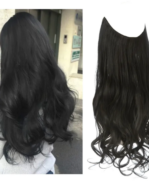 Load image into Gallery viewer, Long Curly Synthetic Wig – Heat-Resistant Fiber
