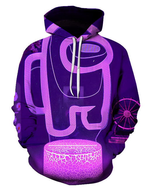 Load image into Gallery viewer, "New Fashion Among Us Hoodie with 3D Digital Print"
