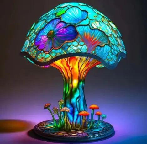 Magic Color Mushroom Lamp Decorations