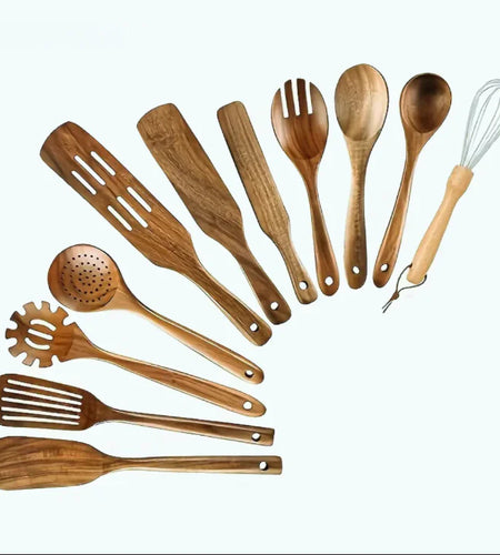 Culinary Essentials Wooden Spatulas