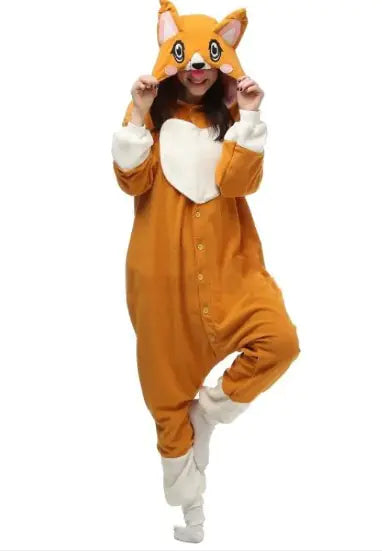 Animal One-Piece Pajamas