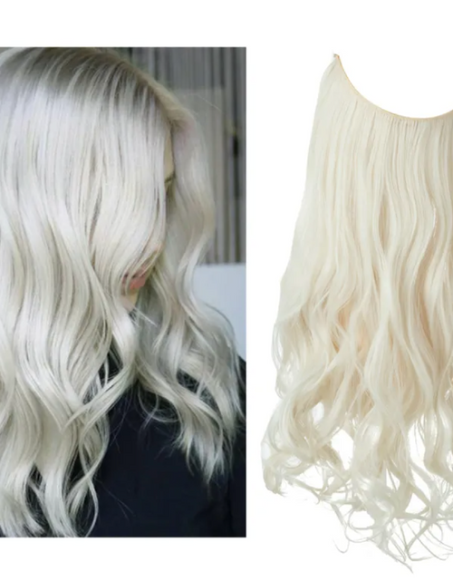 Load image into Gallery viewer, Long Curly Synthetic Wig – Heat-Resistant Fiber
