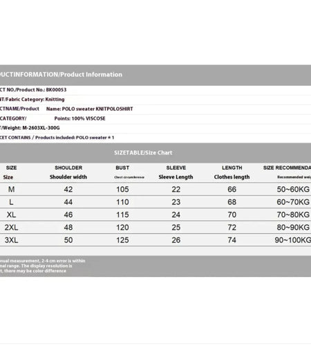 Fashion Hollow Breathable Men's Polo Shirt