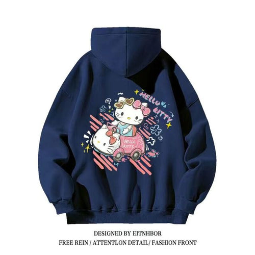 Load image into Gallery viewer, Hello Kitty Sanrio Hoodies for Boys and Girls, Y2K Style
