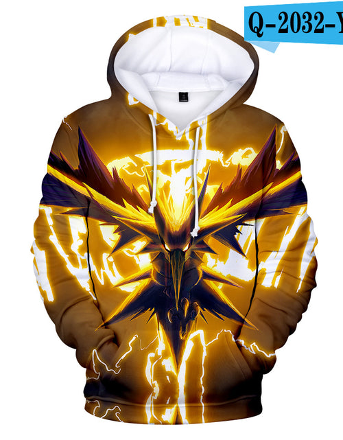 Load image into Gallery viewer, Trendy Pokemon Hoodie - 3D Unisex Hooded Sweatshirt
