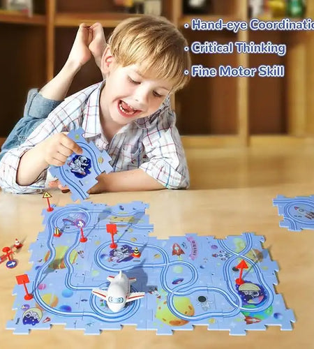 Mind-Maze Puzzle Track for Kids (25pcs)