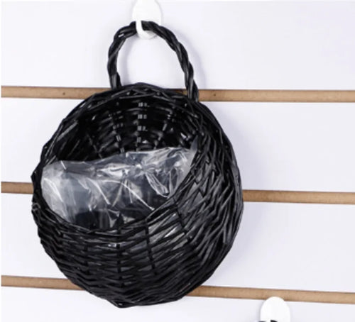 Load image into Gallery viewer, Handmade Wicker Rattan Flower Basket
