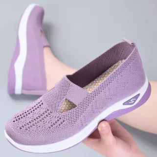 Load image into Gallery viewer, Soft Sole Breathable Hollow Out Flat Shoes for Women
