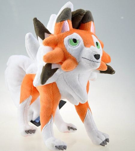 Pokémon Plush Toy - Standing Lycanroc (Dusk Form)