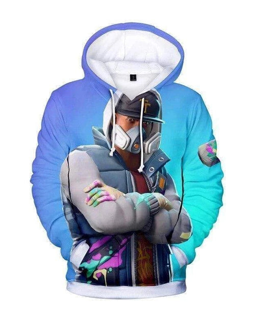 Load image into Gallery viewer, Fortnite 3D Digital Print Loose Hoodie Sweatshirt
