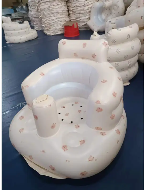 Load image into Gallery viewer, Inflatable Baby Chair for Dining &amp; Bath
