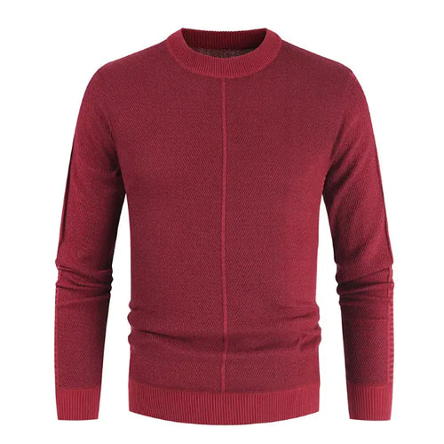 Load image into Gallery viewer, Classic Comfort Round Neck Sweater
