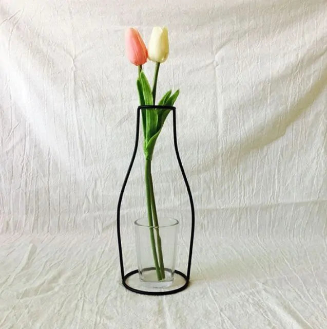 Iron Vase Rack