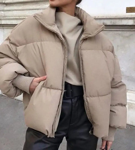 Women Thick Warm Winter Bubble Coats