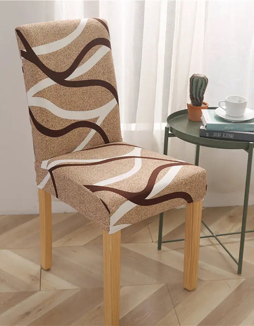 Load image into Gallery viewer, Printed Stretch Chair Cover
