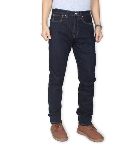 Men's Black Business Slim Fit Jeans