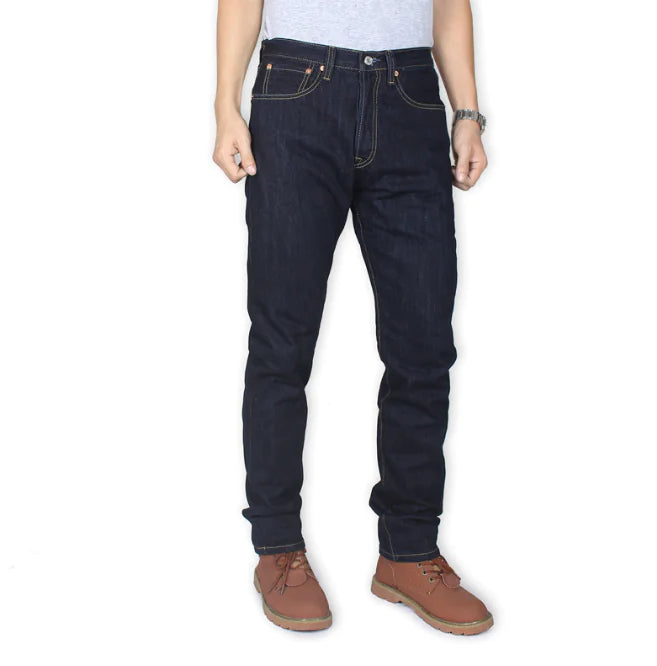 Men's Black Business Slim Fit Jeans