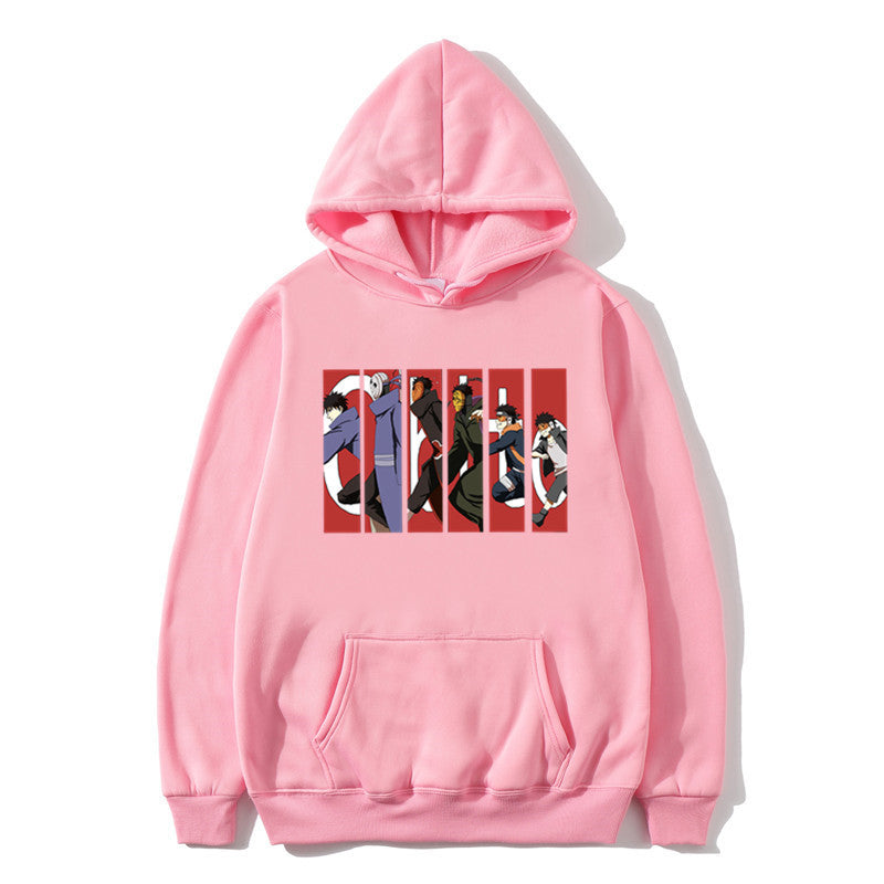 Printed Autumn Winter Hoodie - Naruto Uchiha Design