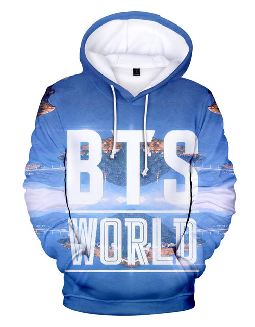 Load image into Gallery viewer, BTS Hoodie - Digital Print 3D Fashion Sweatshirt
