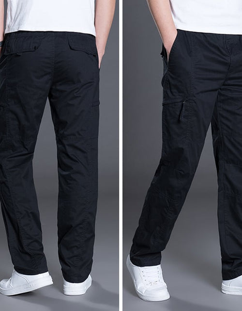 Load image into Gallery viewer, Plus Size Trousers for Men
