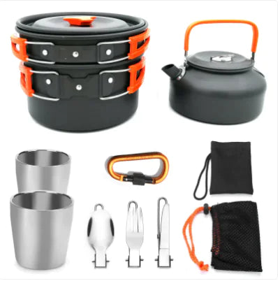 Load image into Gallery viewer, Outdoor Camping Cookware Set
