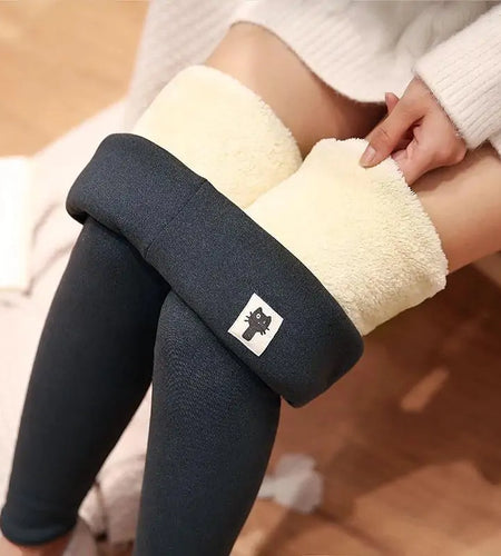 Winter Women Leggings Velvet Warm Pants