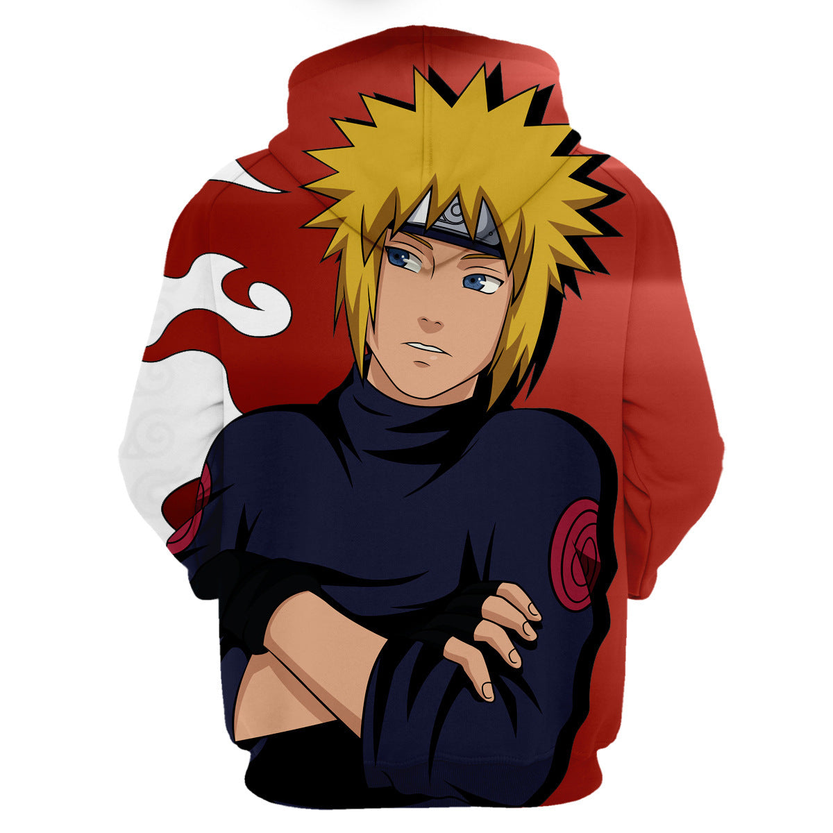 Naruto Printed Pocket Hoodie Sweatshirt (New Style)