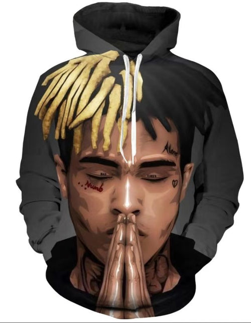 Load image into Gallery viewer, XXXTentacion 3D Digital Print Hoodie - Casual Loose Fit
