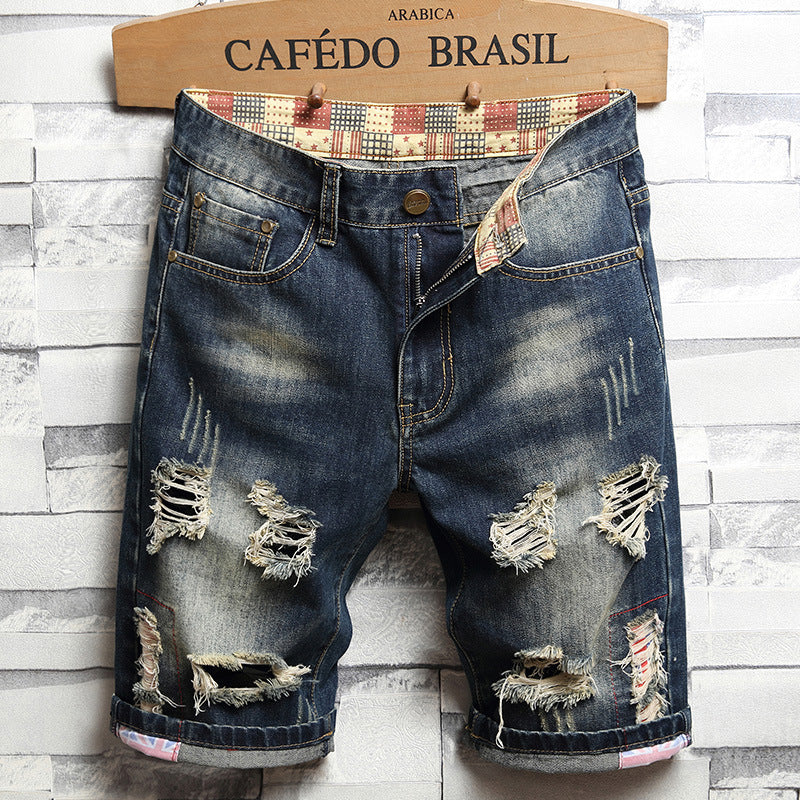Men's Trendy Loose-Fit Five-Point Pants