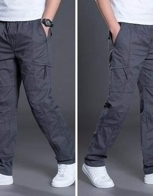 Load image into Gallery viewer, Plus Size Trousers for Men
