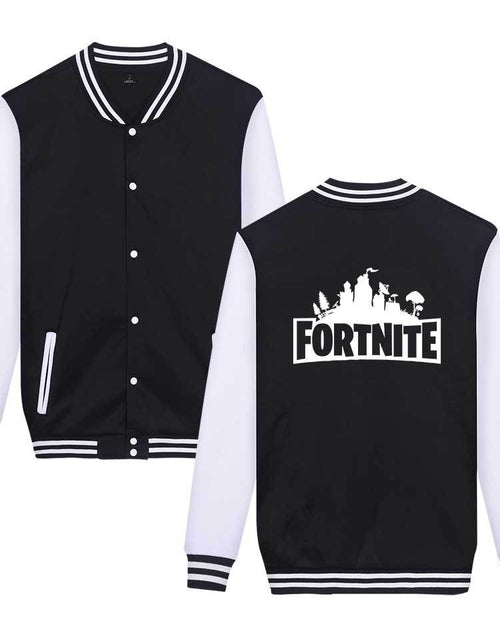 Load image into Gallery viewer, Fortnite Loose Fit Baseball Jacket
